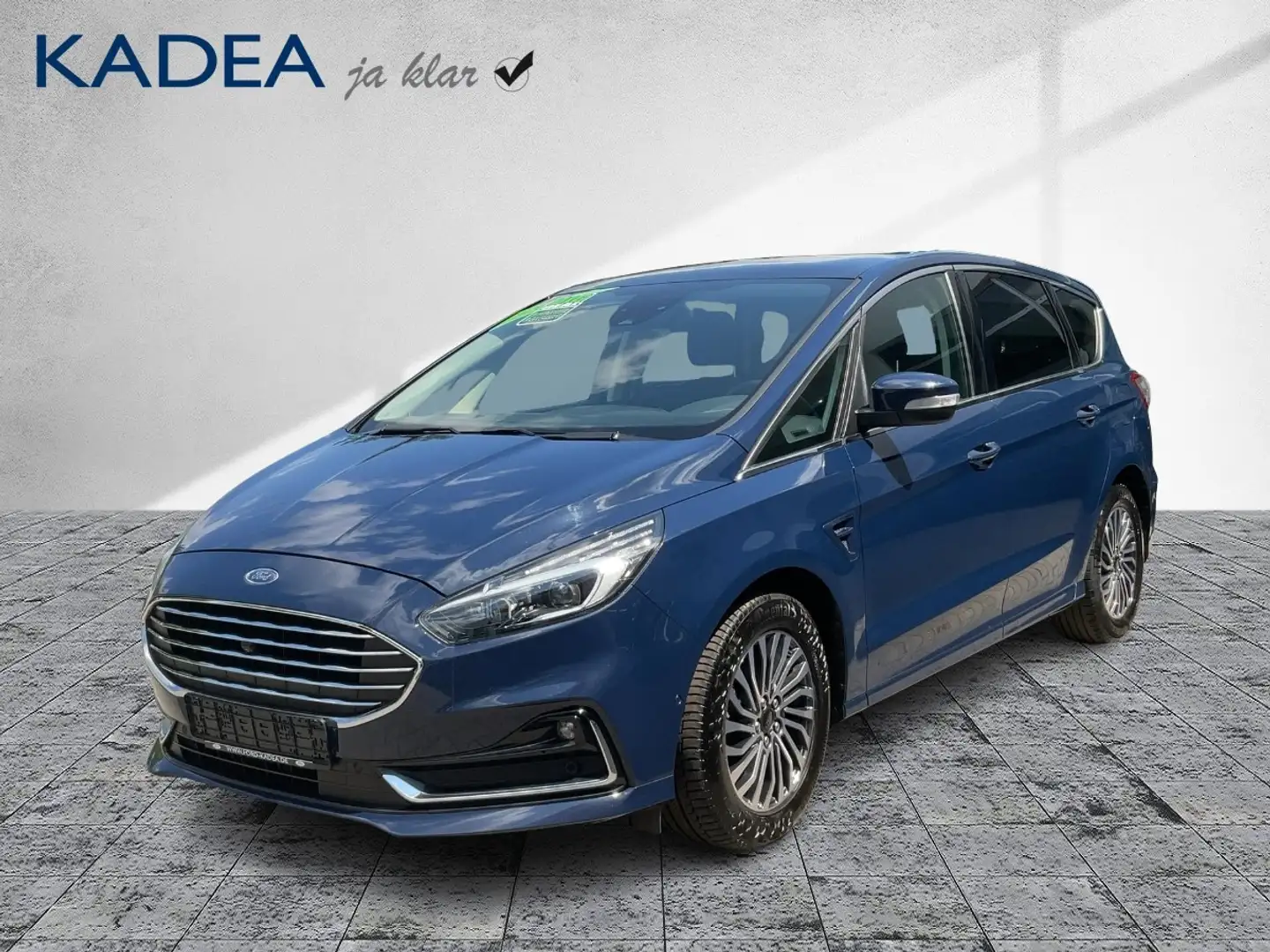 Ford S-Max 2.0 EcoBlue Titanium ACC*TWA*LED*el.Heckkl Blau - 2