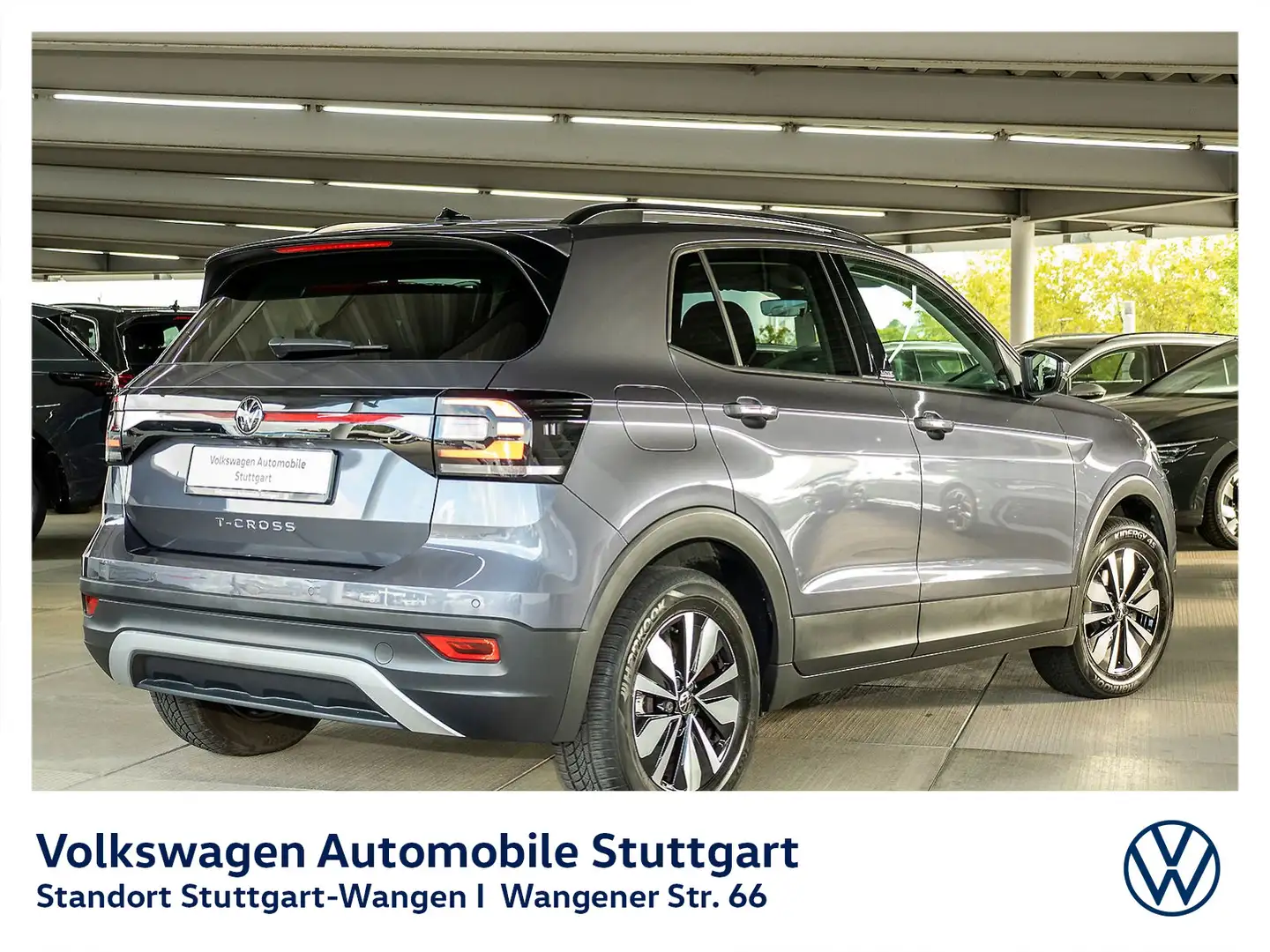 Volkswagen T-Cross Move 1.0 TSI Navi Kamera ACC SHZ Grau - 2