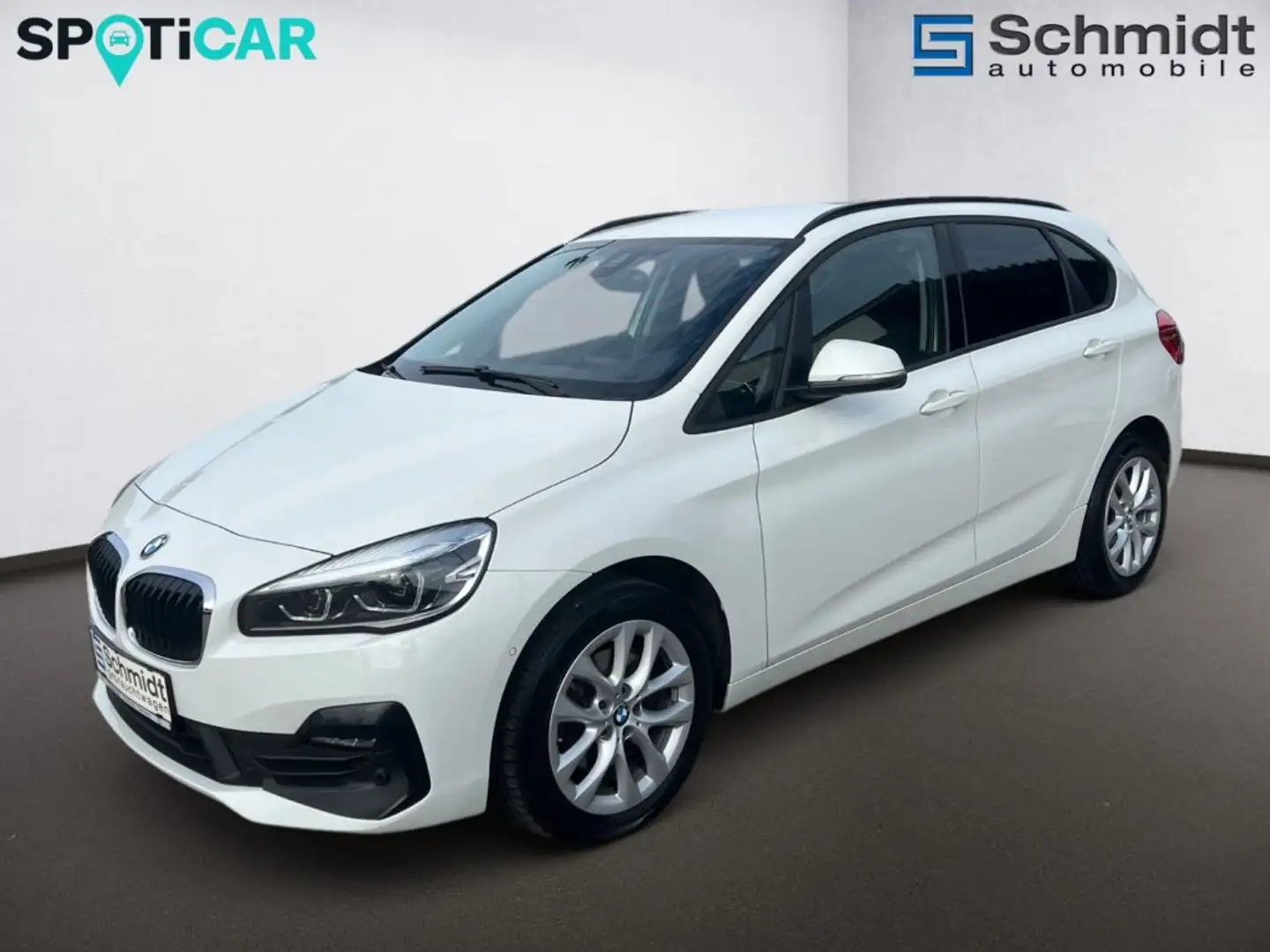 BMW 218 d Active Tourer Advantage Aut. Weiß - 2