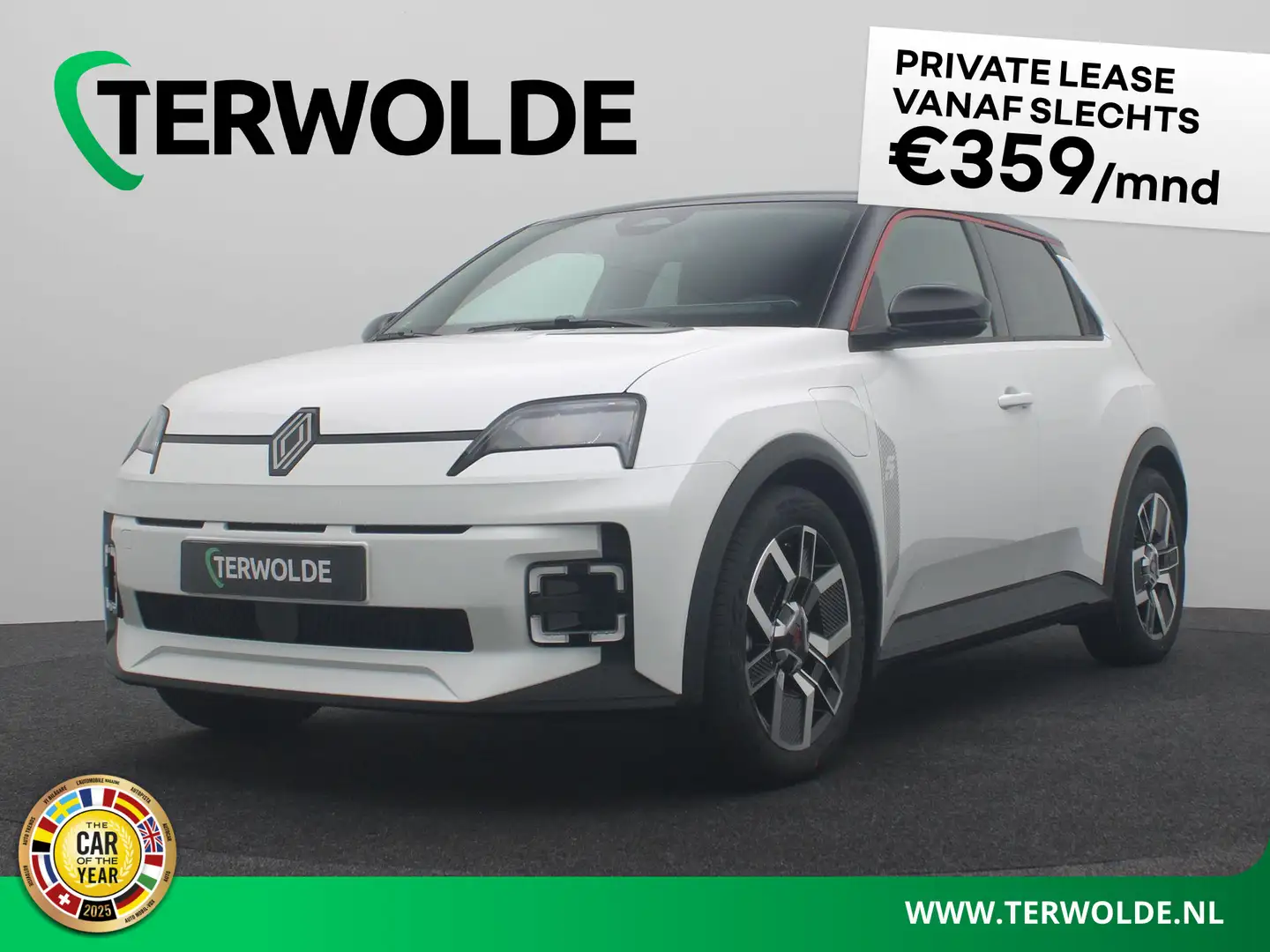 Renault R 5 techno 120 pk urban range | Pack Winter | Wit - 1