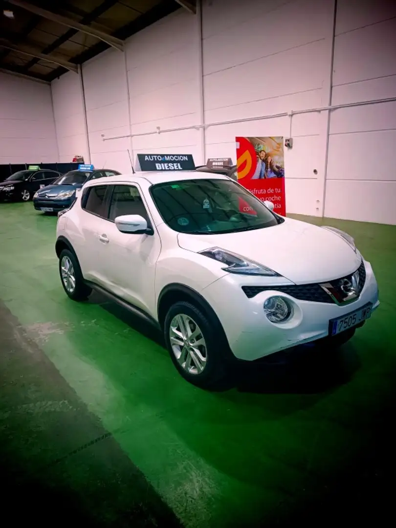 Nissan Juke 1.5dCi Acenta 4x2 Weiß - 2