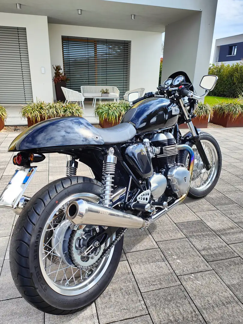 Triumph Thruxton 900 Efi Noir - 1