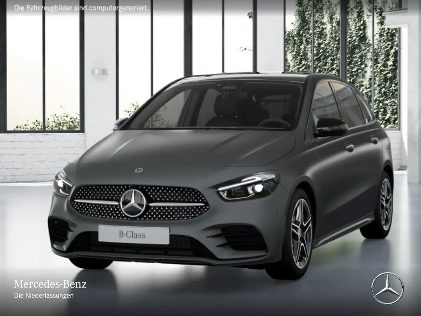Mercedes-Benz B 200 AMG+NIGHT+PANO+360°+AHK+MULTIBEAM+HUD+TOTW Grau - 2