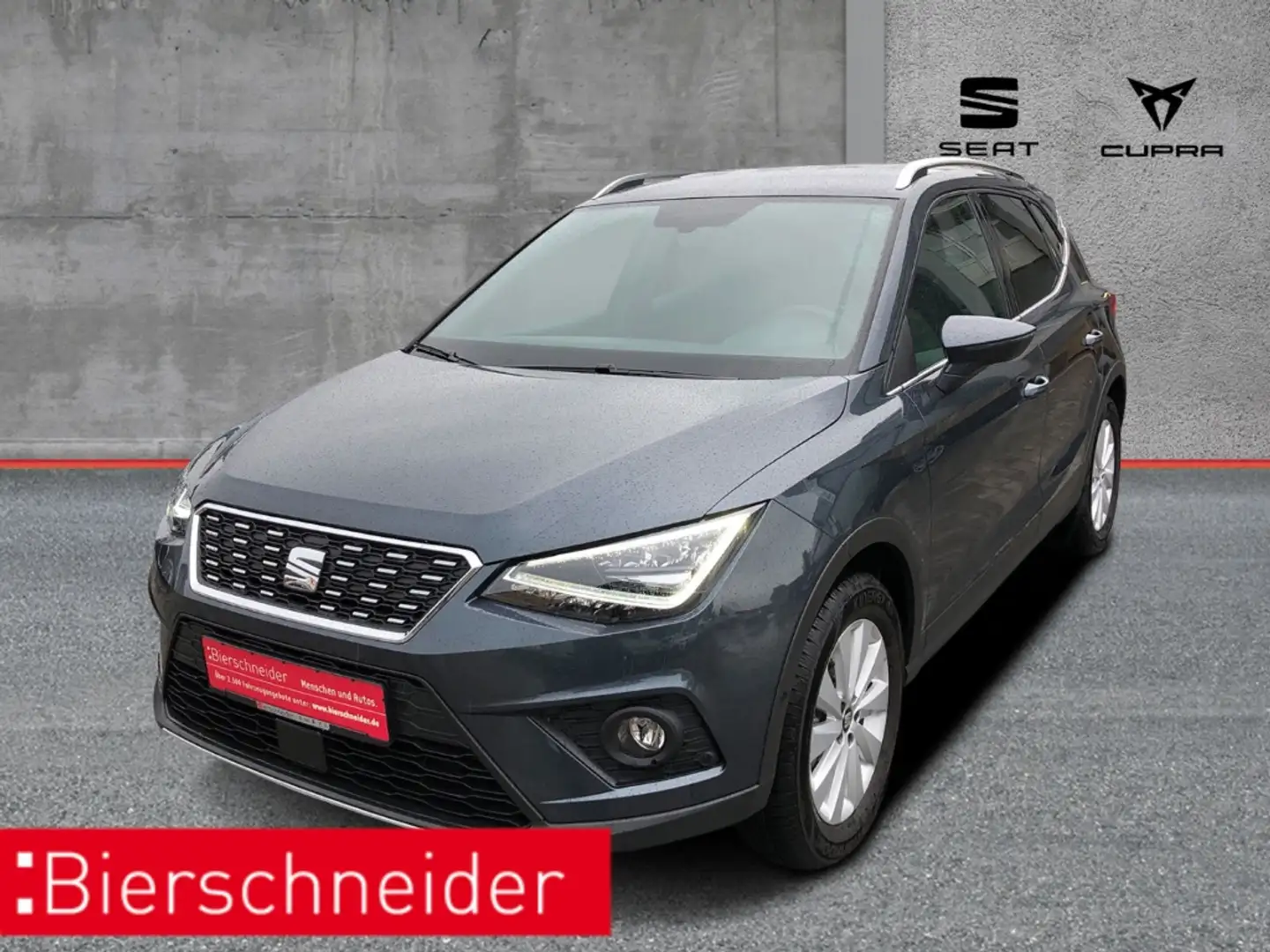 SEAT Arona 1.0 TSI XCELLENCE LED Navi Kamera BlindSpot Cockpi Grau - 1