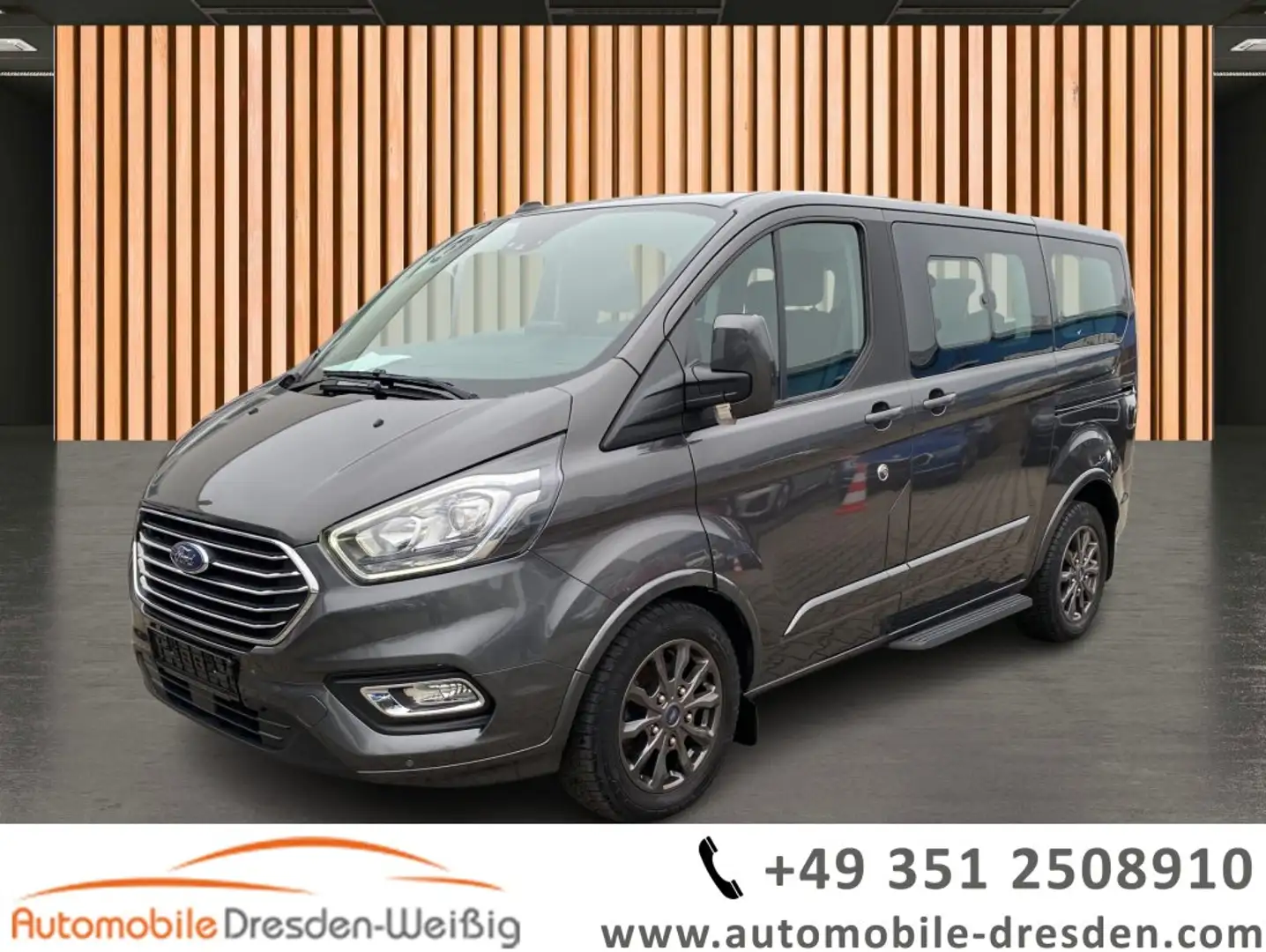 Ford Tourneo Custom 320 L1 Titanium*Navi*ACC*Kamera* Gris - 1
