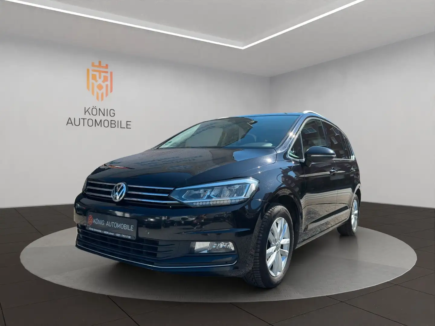 Volkswagen Touran Highline BMT/START-STOPP/NAV/PANO/LED Schwarz - 1