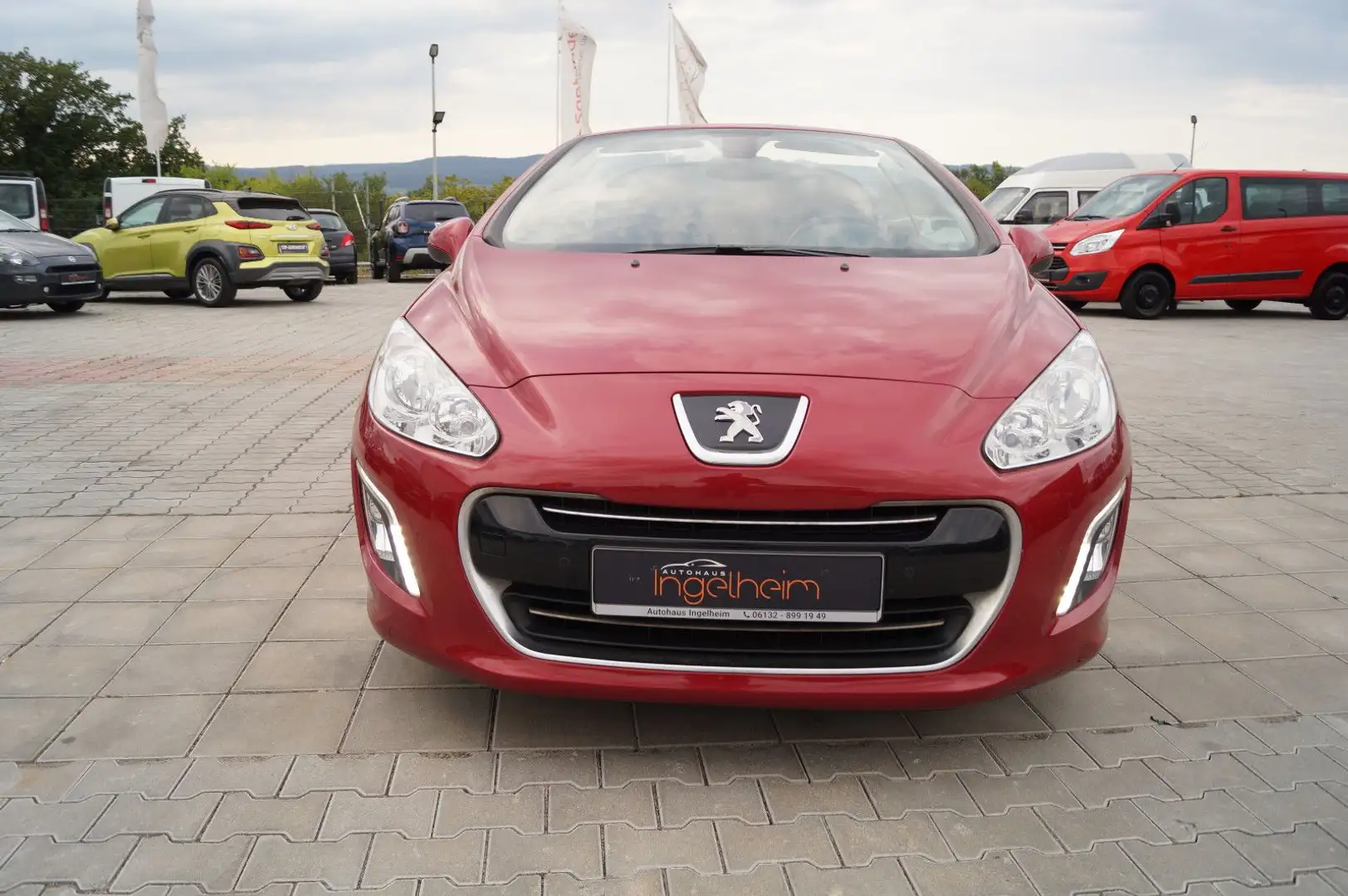 Peugeot 308 CC Cabrio-Coupe Active PDC SHZ Klimaau Tempo Rot - 2