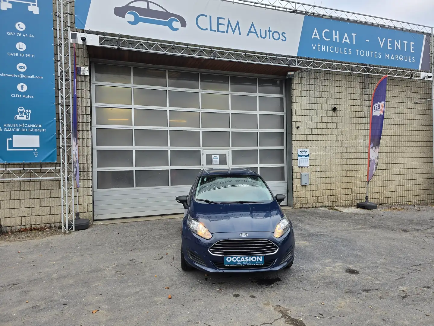 Ford Fiesta Fiesta 1.25i No ecoboost Super état, 1er prop ! Blauw - 1