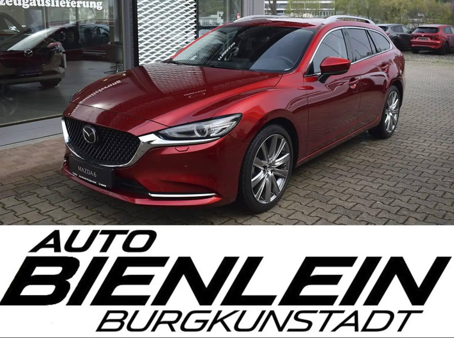 Mazda 6 2.5 194PS 6AG Exclusive-Line Bose Matrix-LED 360° Rouge - 1