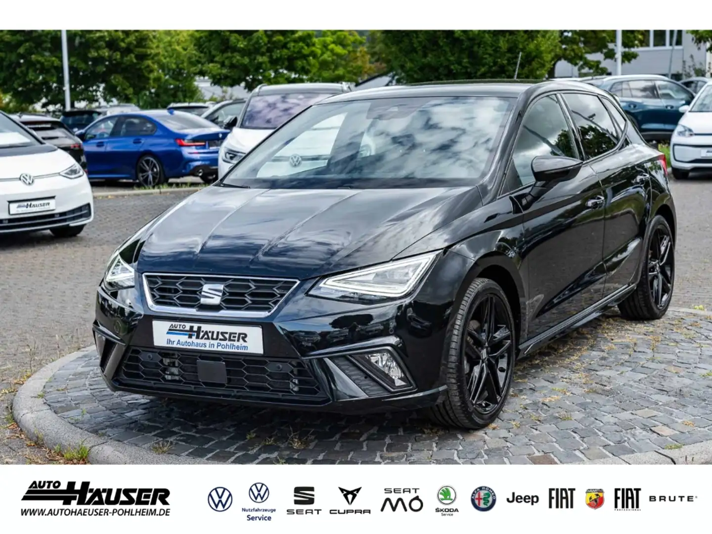 SEAT Ibiza FR Pro Black Edition 1.5 TSI DSG NAVI KAMERA ACC L Schwarz - 1