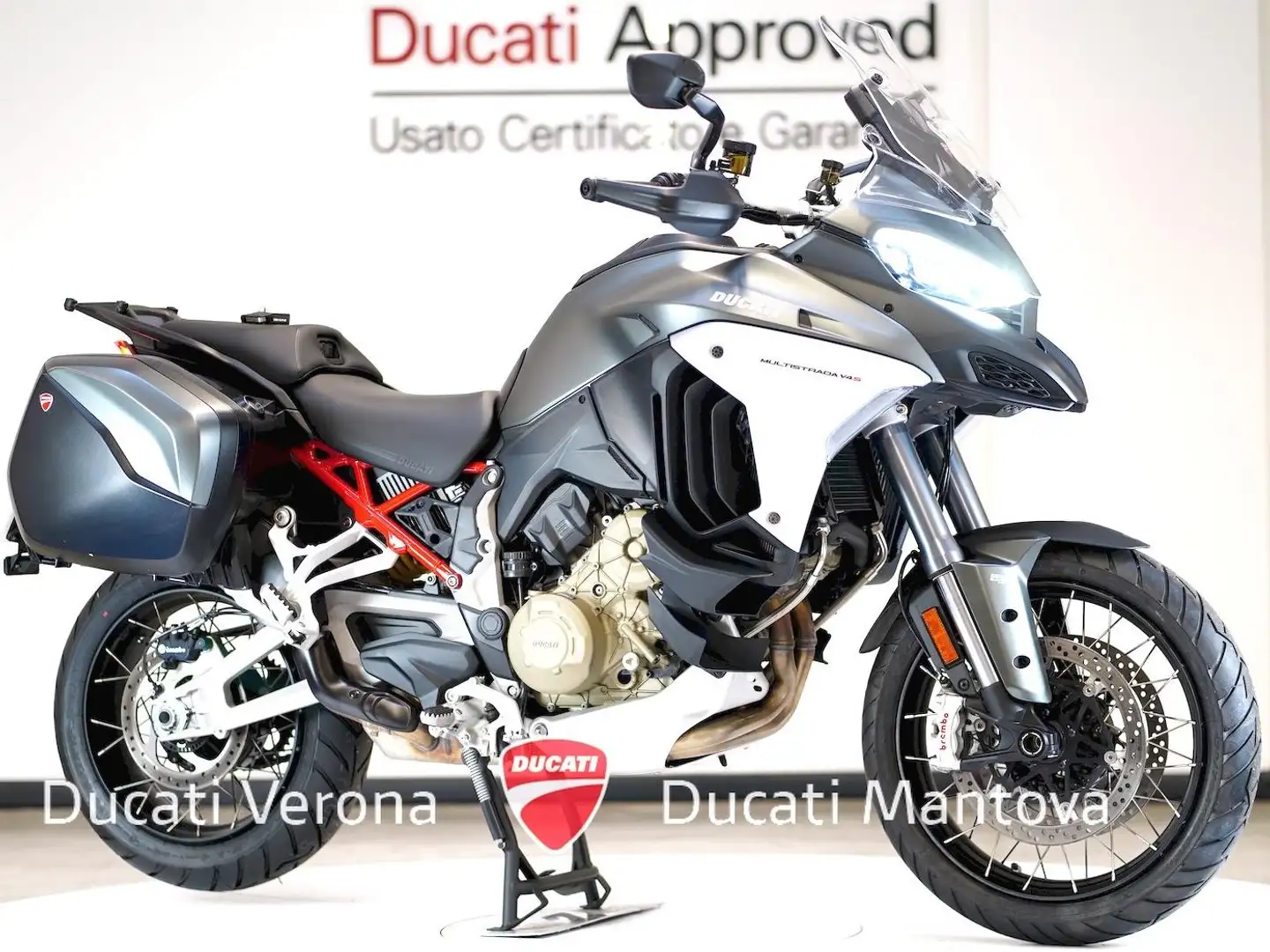 Ducati Multistrada V4 S Multistrada V4 S Travel & Radar cerchi a raggi Grigio - 2
