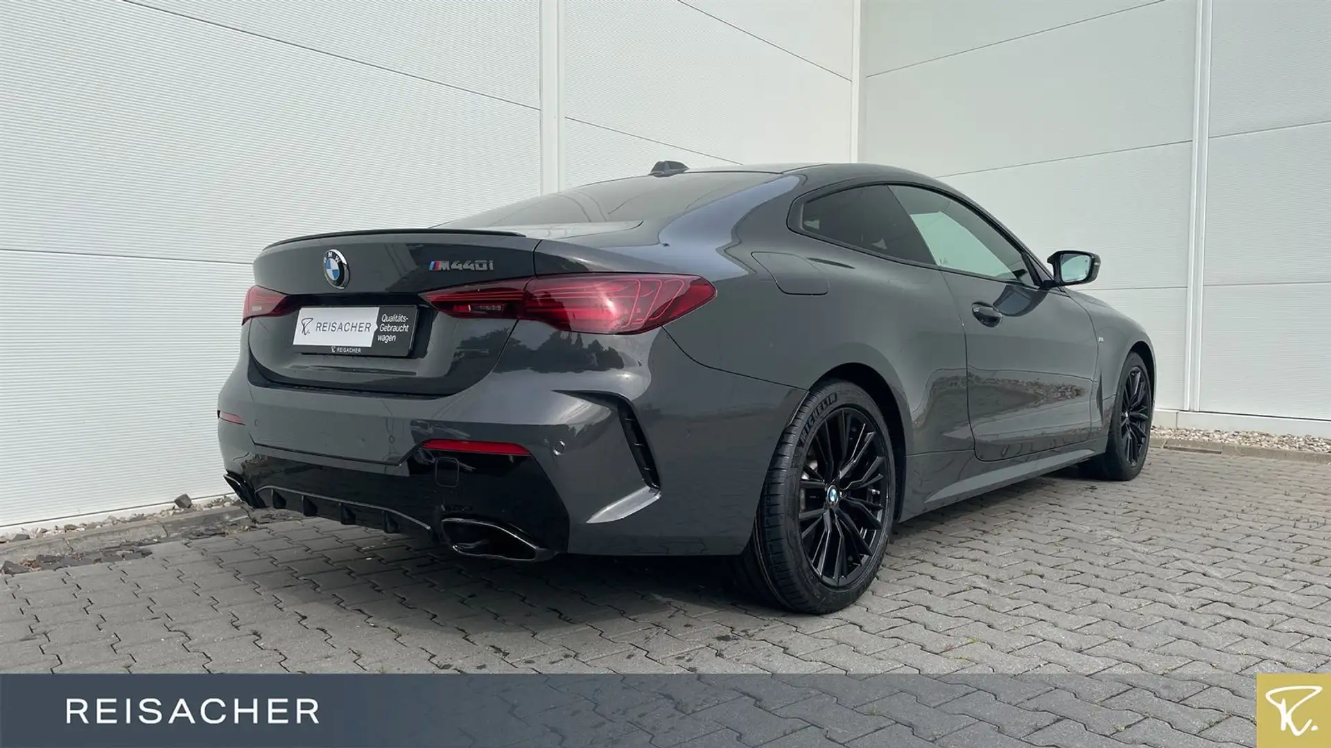 BMW M440i xDrive Coupé LCI,LCPro.ACC,Sthz.360°,H/K Grijs - 2
