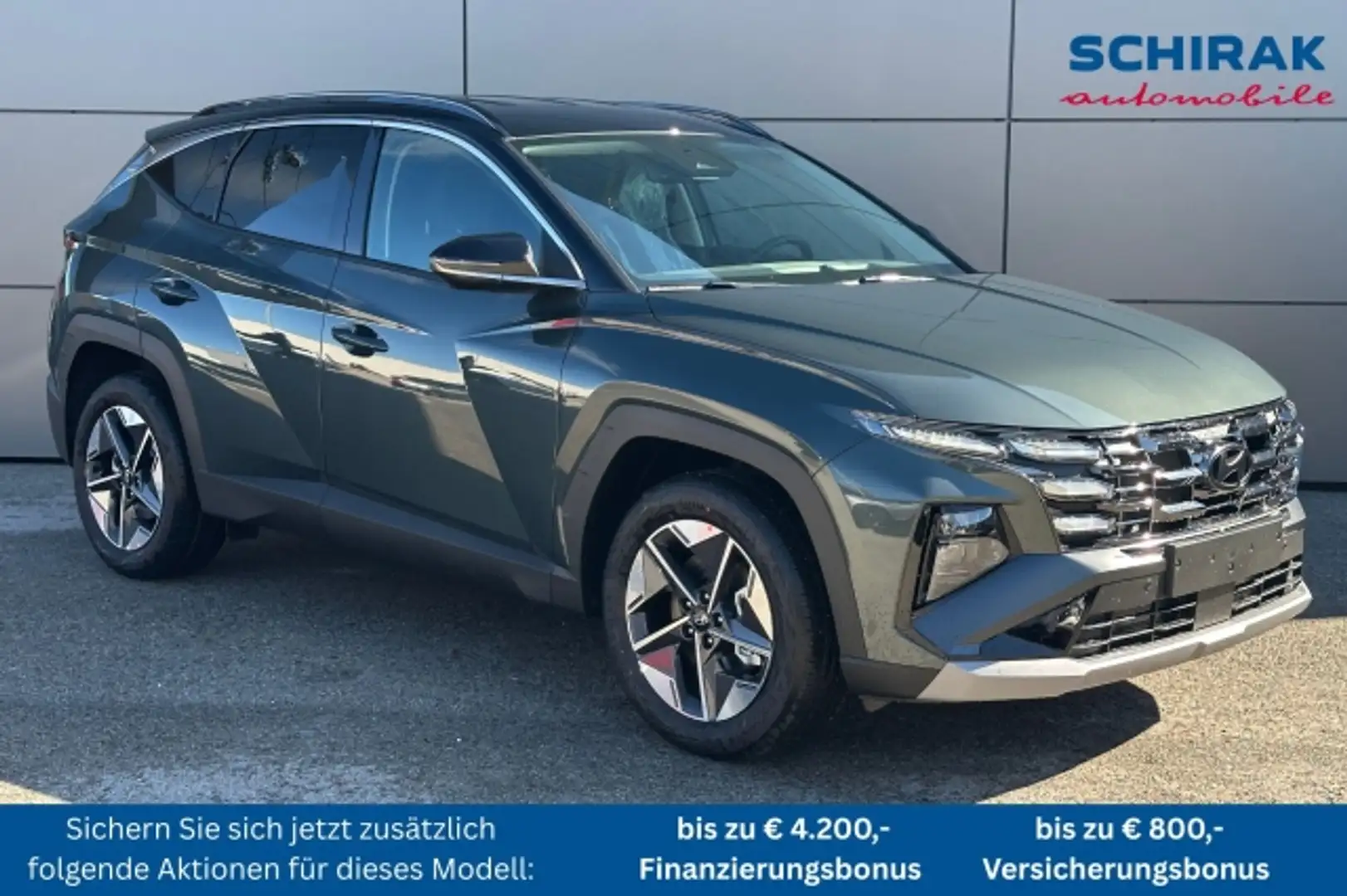 Hyundai TUCSON NX4 GO 1,6 T-GDI 2WD 48V DCT Verde - 1