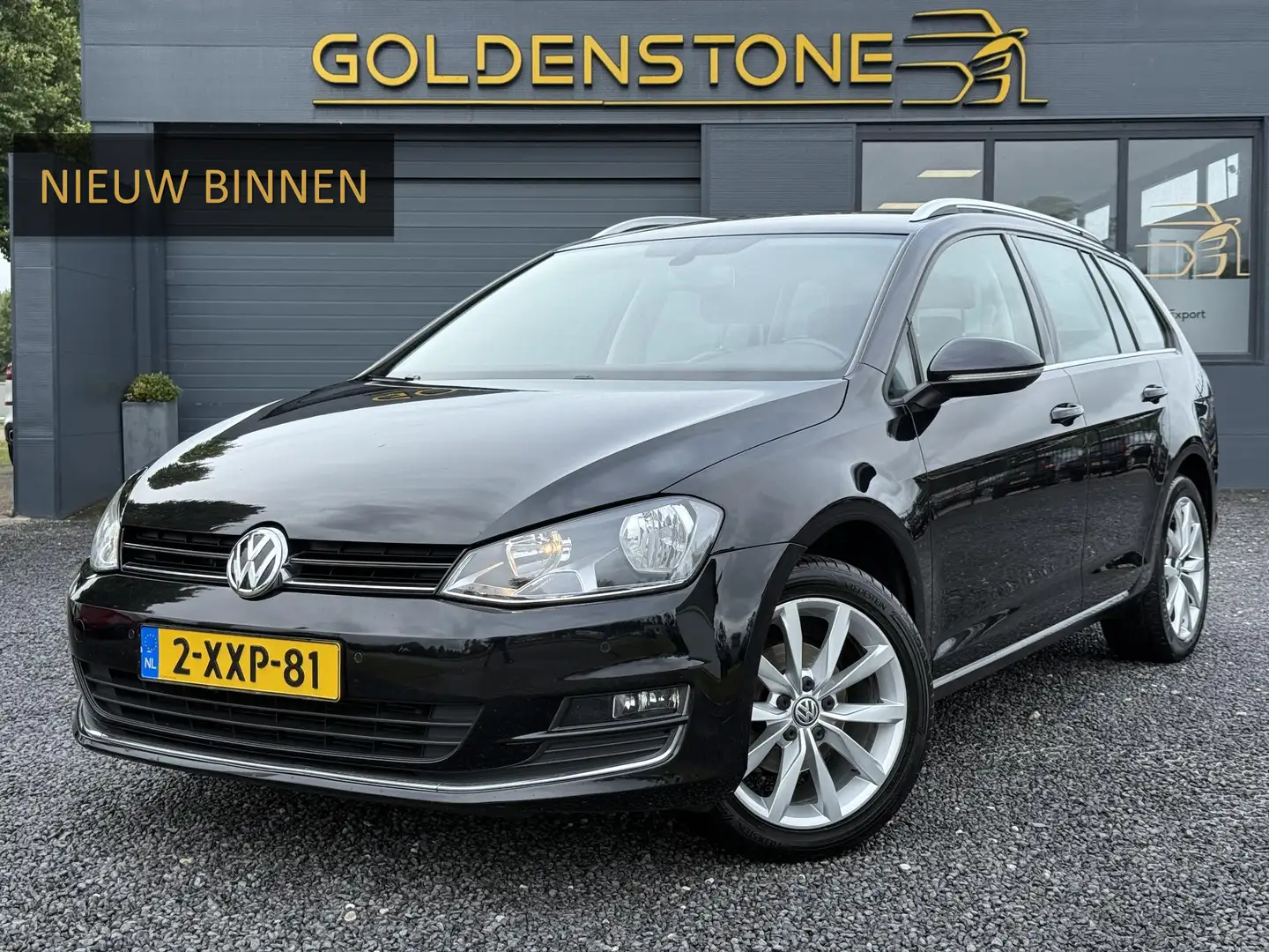 Volkswagen Golf Variant 1.2 TSI Business Edition 2e Eigenaar,Automaat,360C Чорний - 1