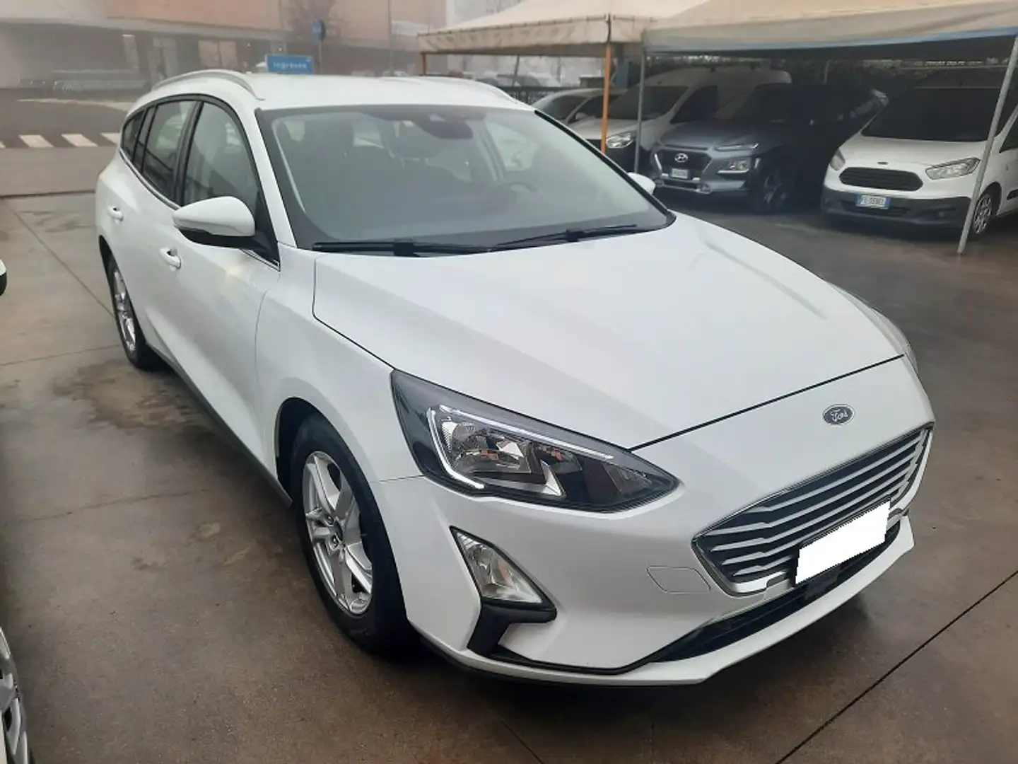Ford Focus SW 1.5 ecoblue Business AUTOCARRO Blanc - 1