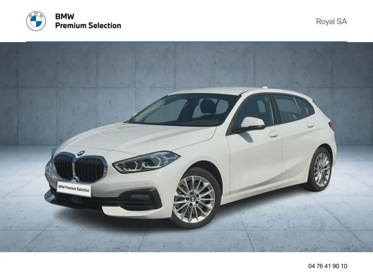 BMW 120 120dA xDrive 190ch Edition M Design Blanc - 1