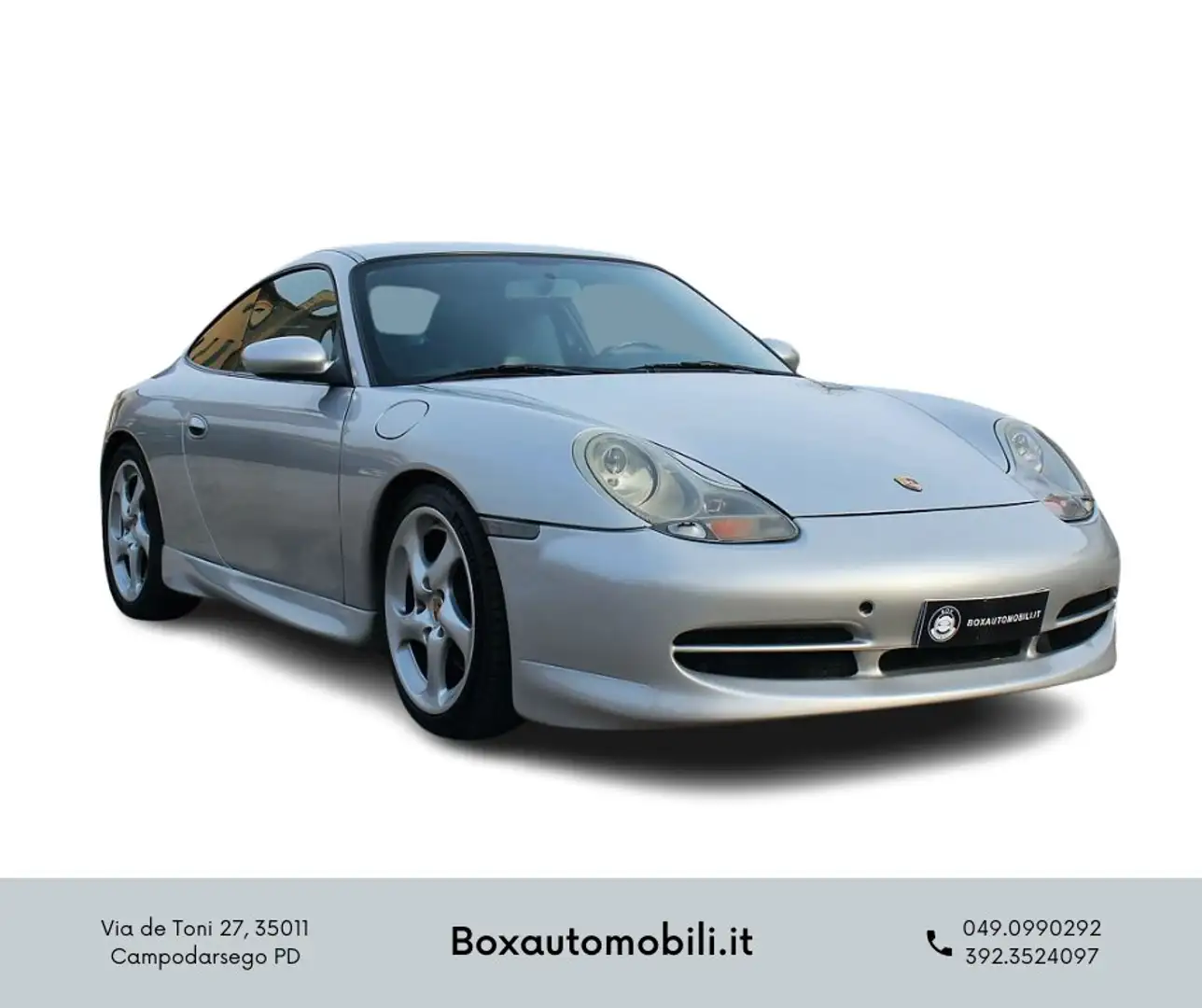 Porsche 996 911 Coupe Plateado - 1