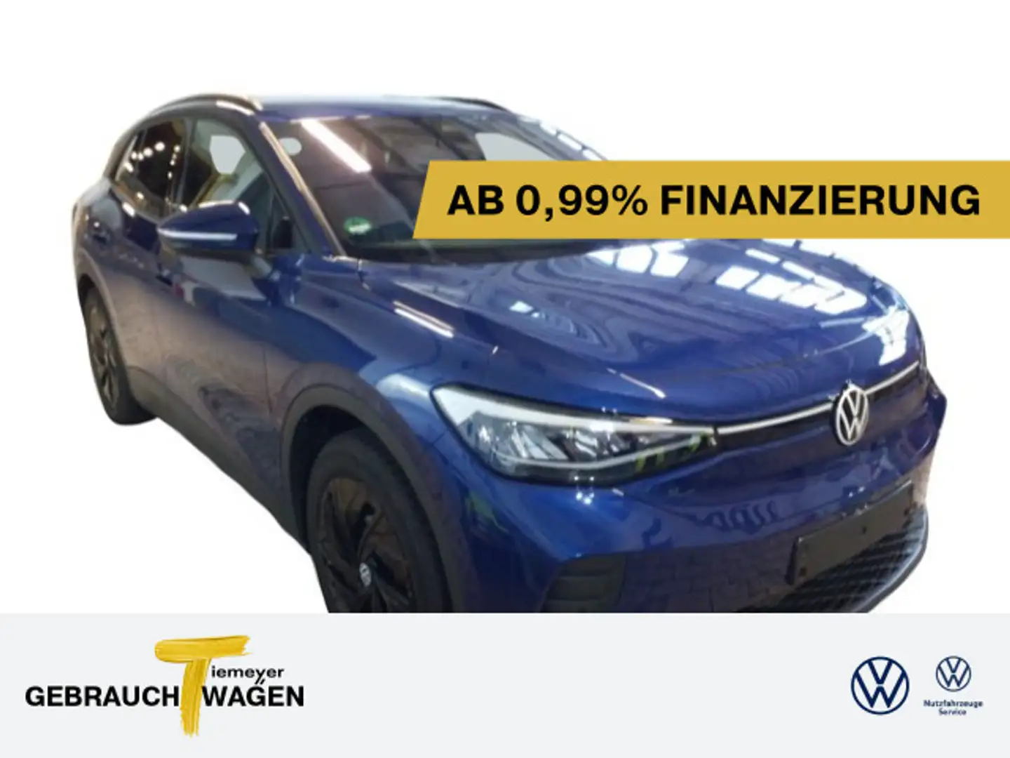 Volkswagen ID.4 PRO 286PS WÄRMEPUMPE LED KAMERA SITZHZ Blau - 1