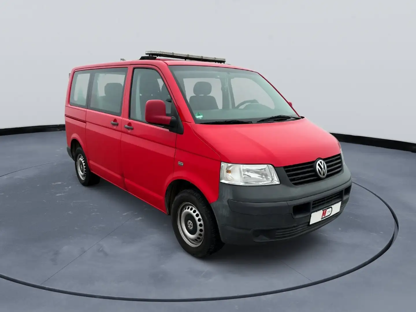 Volkswagen T5 Kombi 1.9 TDI*City*9-Sitzer*Klima*AHK* Rot - 1