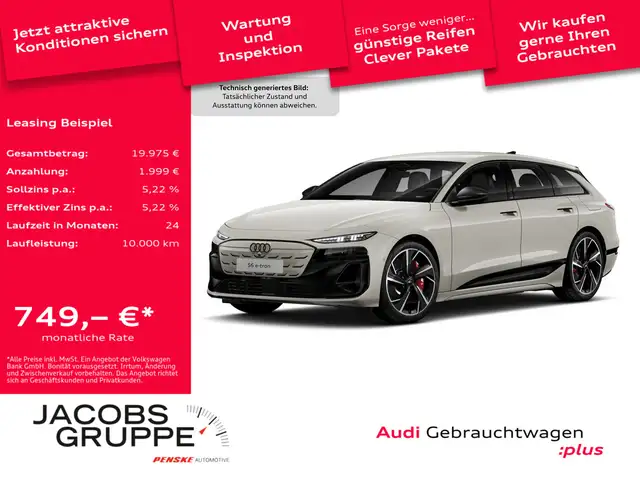 Audi S6 Avant e-tron S-Sitze/Carbon/Luftf./360°/Matrix/AHK/21Zoll