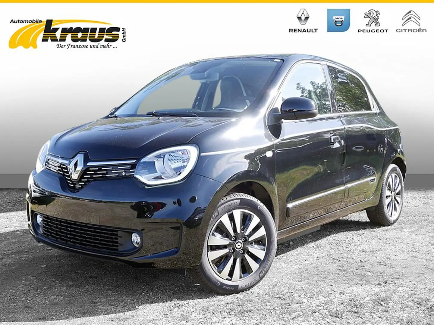 Renault Twingo E-Tech Techno KLIMA PDC SHZ KAMERA NAVI Schwarz - 2