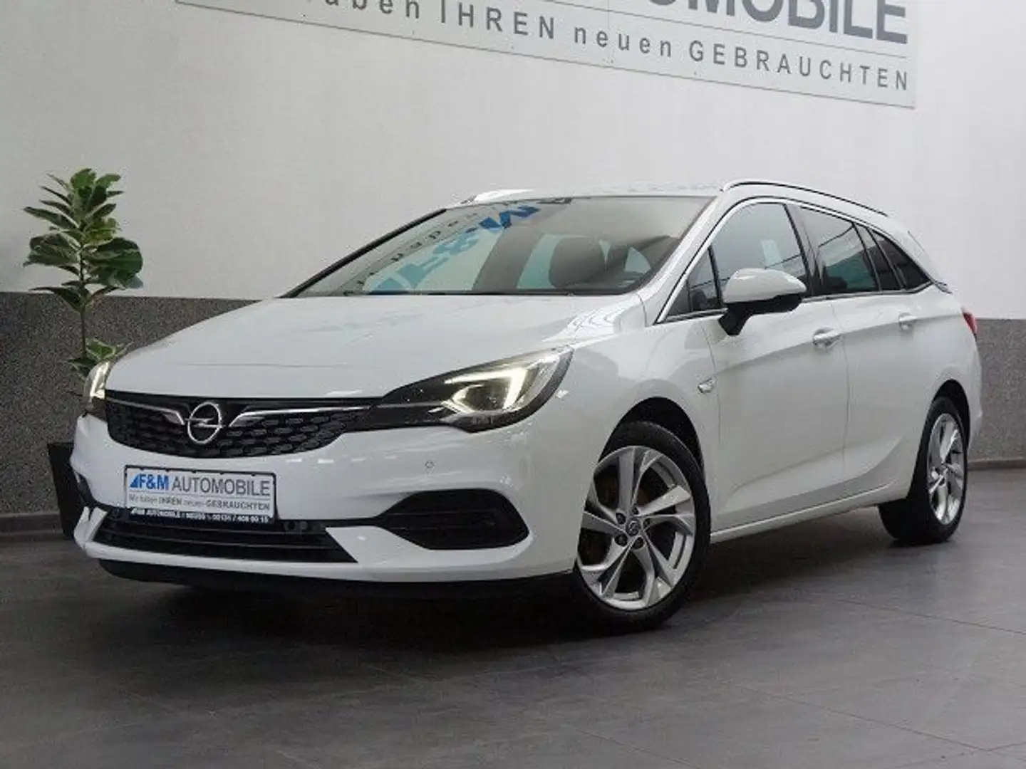 Opel Astra ST 1.5 Diesel Edition Navi Xenon R-Kam AHK Blanc - 2