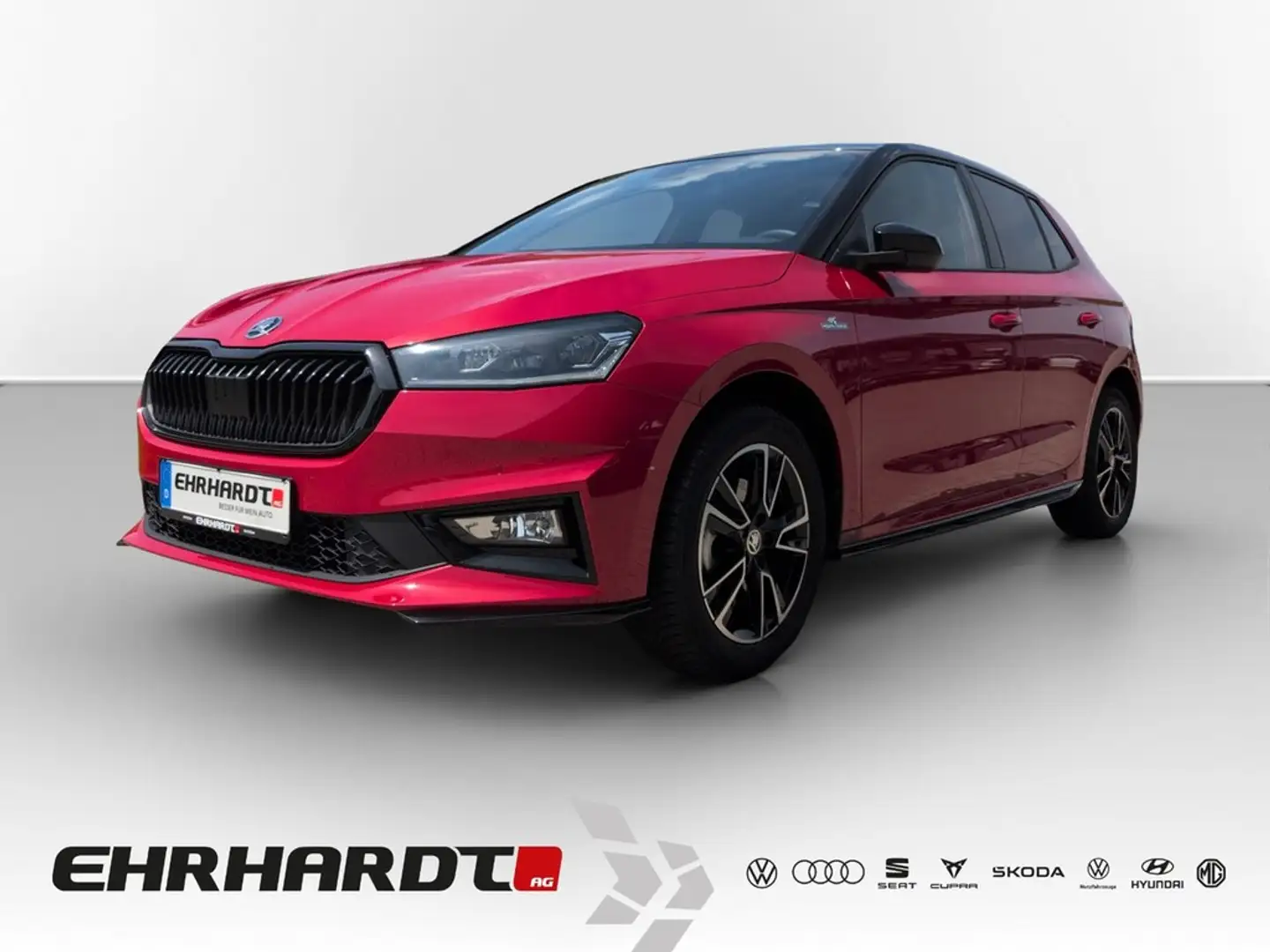 Skoda Fabia 1.0 TSI DSG Monte Carlo LED*NAVI*SHZ*PDC*KAMERA... Rot - 1
