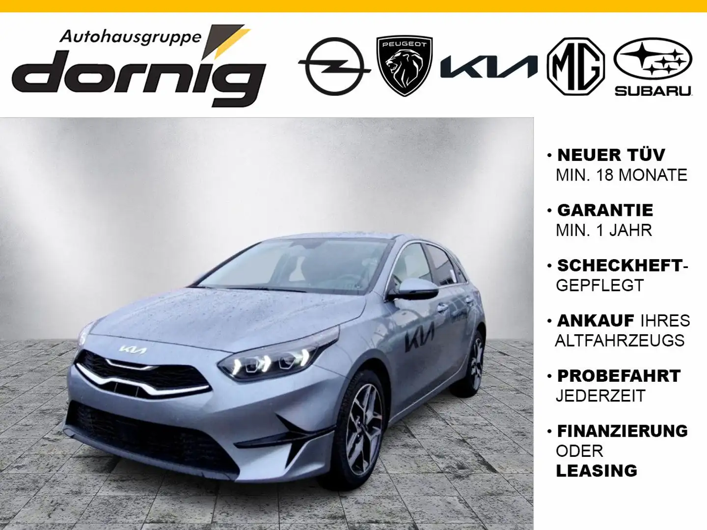 Kia Ceed / cee'd Ceed 1.5 T-GDI Platinum Silber - 1