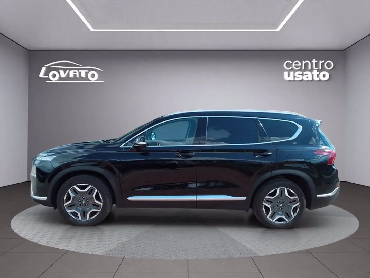 Hyundai SANTA FE FL 7P 1.6HEV 4WD XCLASS Nero - 2