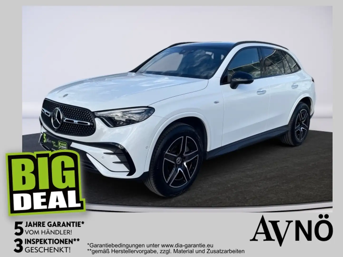 Mercedes-Benz GLC 300 de 4M AMG LINE Weiß - 1