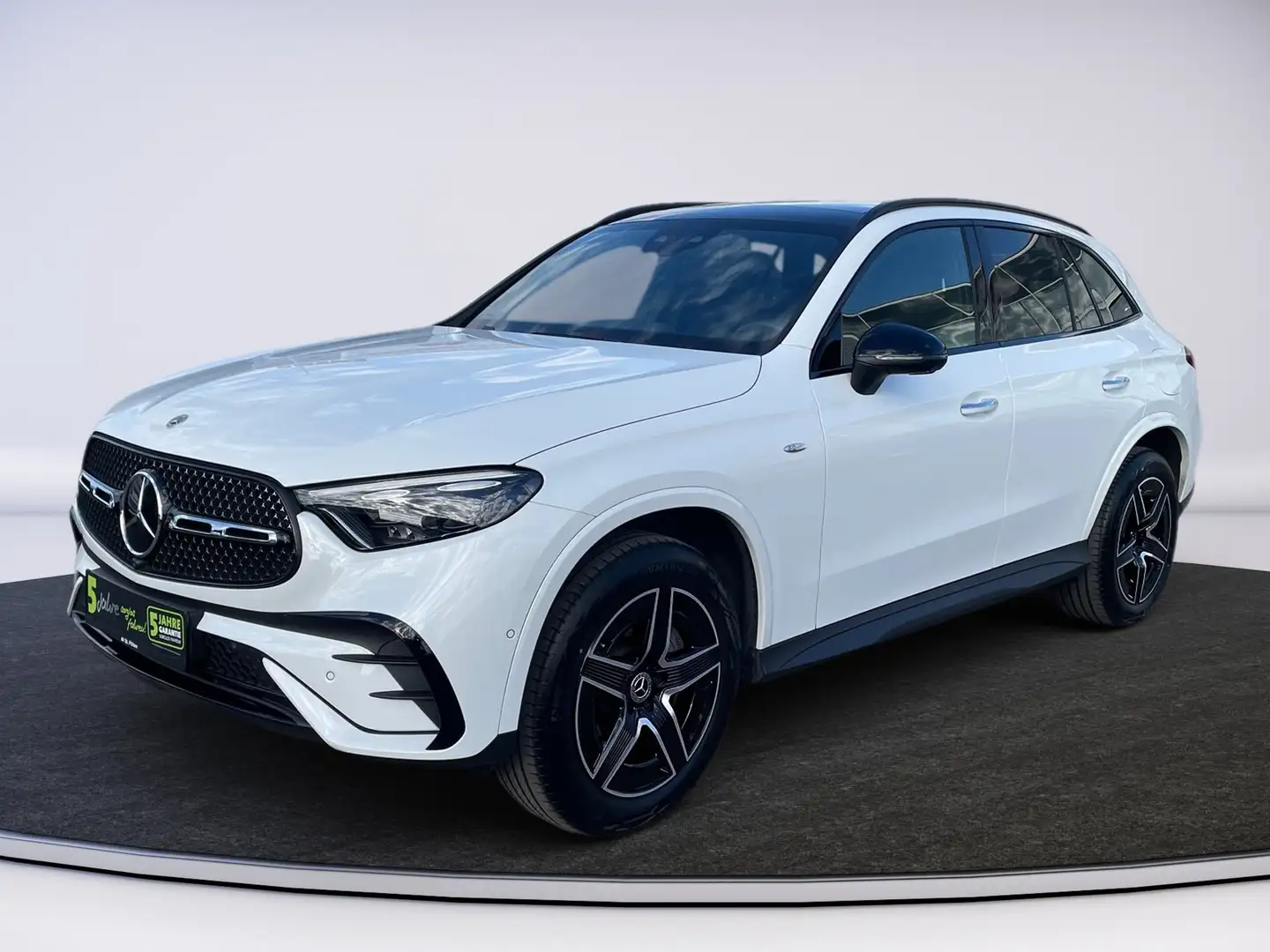 Mercedes-Benz GLC 300 de 4M AMG LINE Weiß - 2