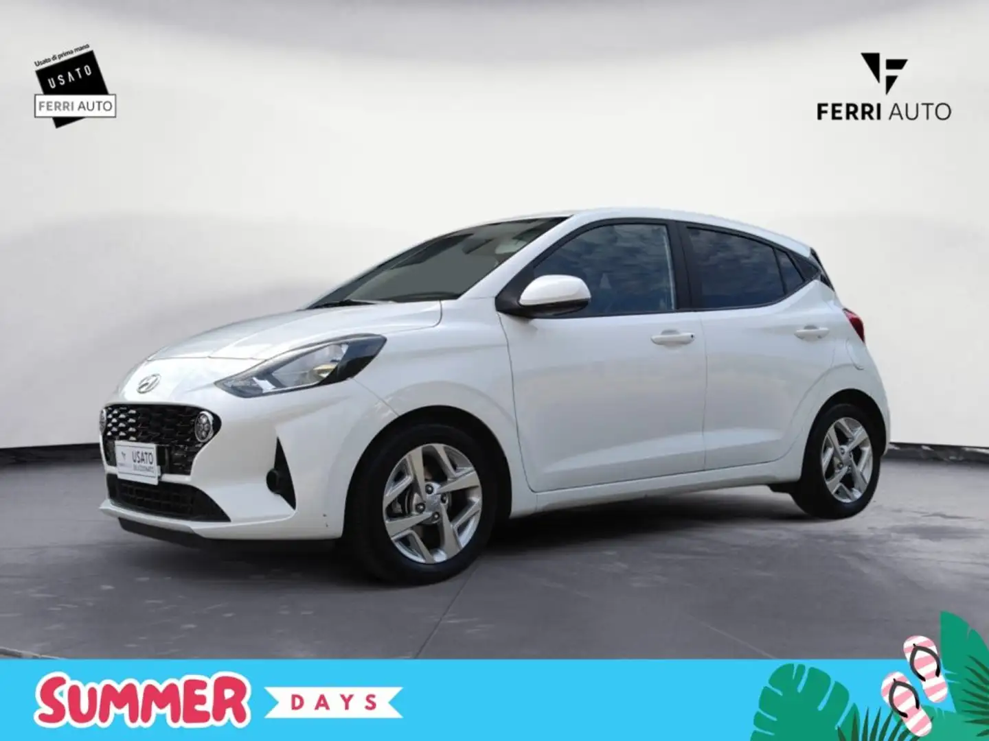 Hyundai i10 1.0 GPL Econext Tech Bianco - 1