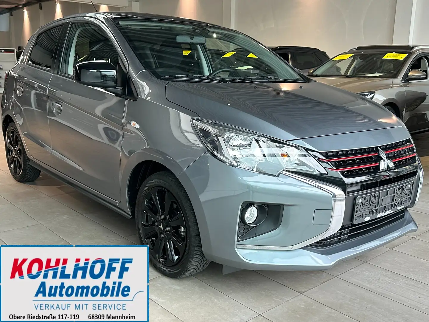 Mitsubishi Space Star 1.2 Spirit+ Automatik Black Edition 71 PS Navi Gris - 1