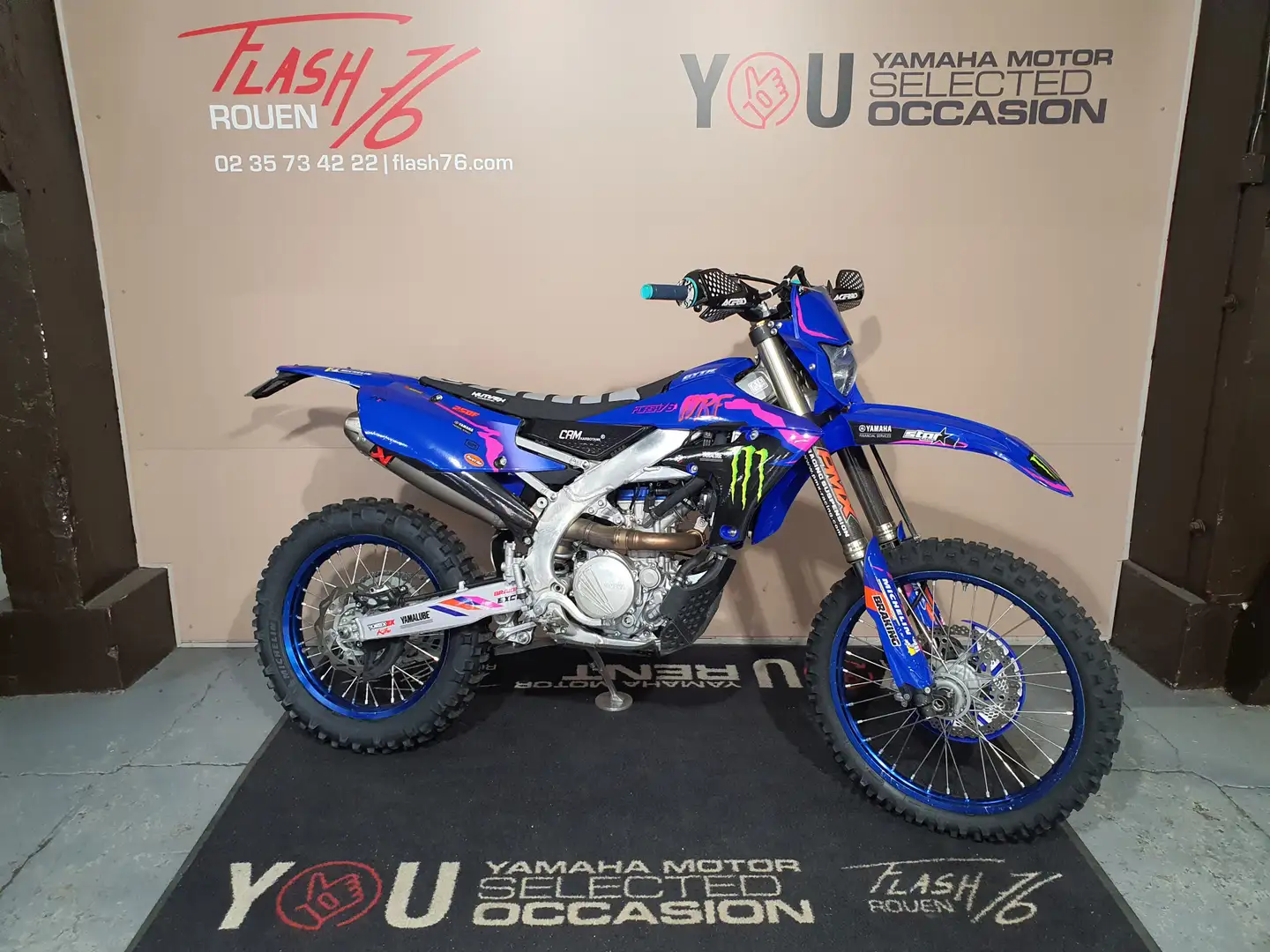 Yamaha WR 250 Bleu - 1