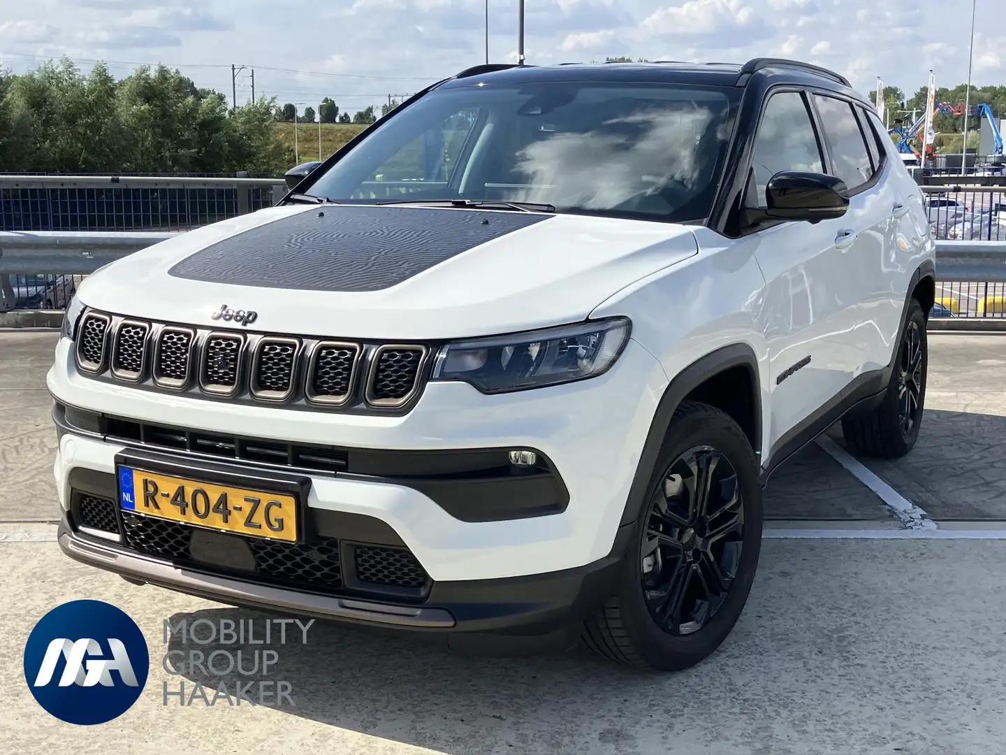 Jeep Compass 4xe 240 Upland Plug-in Hybrid Airco | Achteruitrij Blanc - 1
