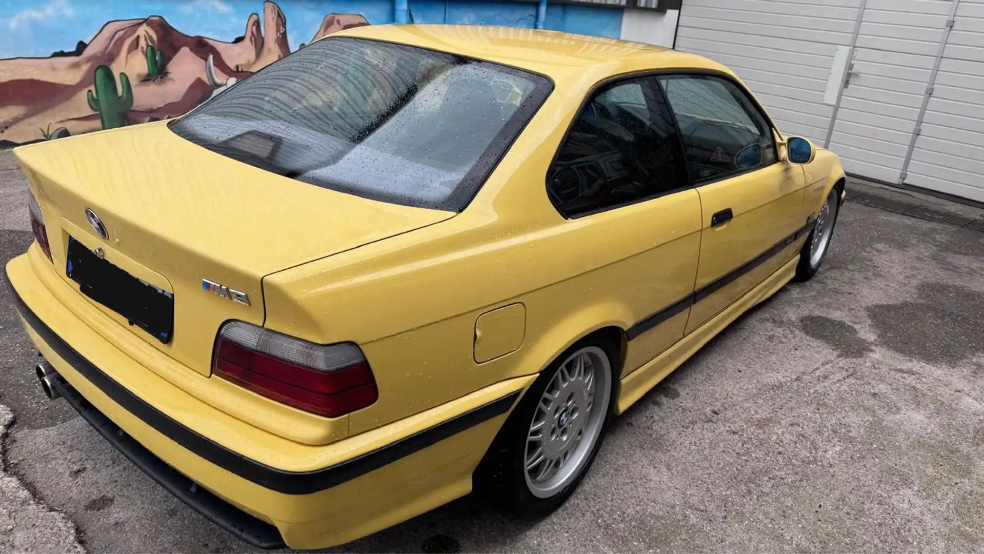 BMW M3 3.0 jaune dakar reprise possible Gelb - 2