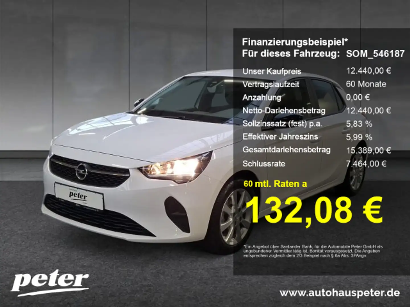 Opel Corsa Corsa F 1.2 Edition Klima Sitzheizung Allwetter Weiß - 1