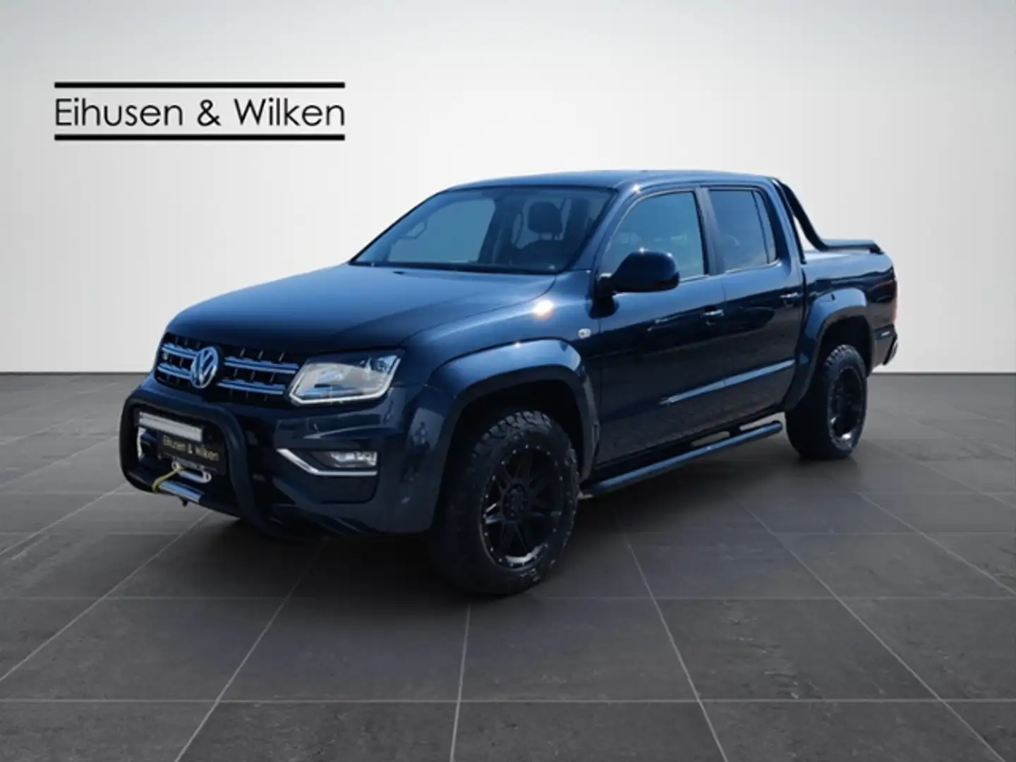 Volkswagen Amarok 3.0+DC+HIGHLINE+STANDH.+DIFF+ROLLCOVER+ Bleu - 2