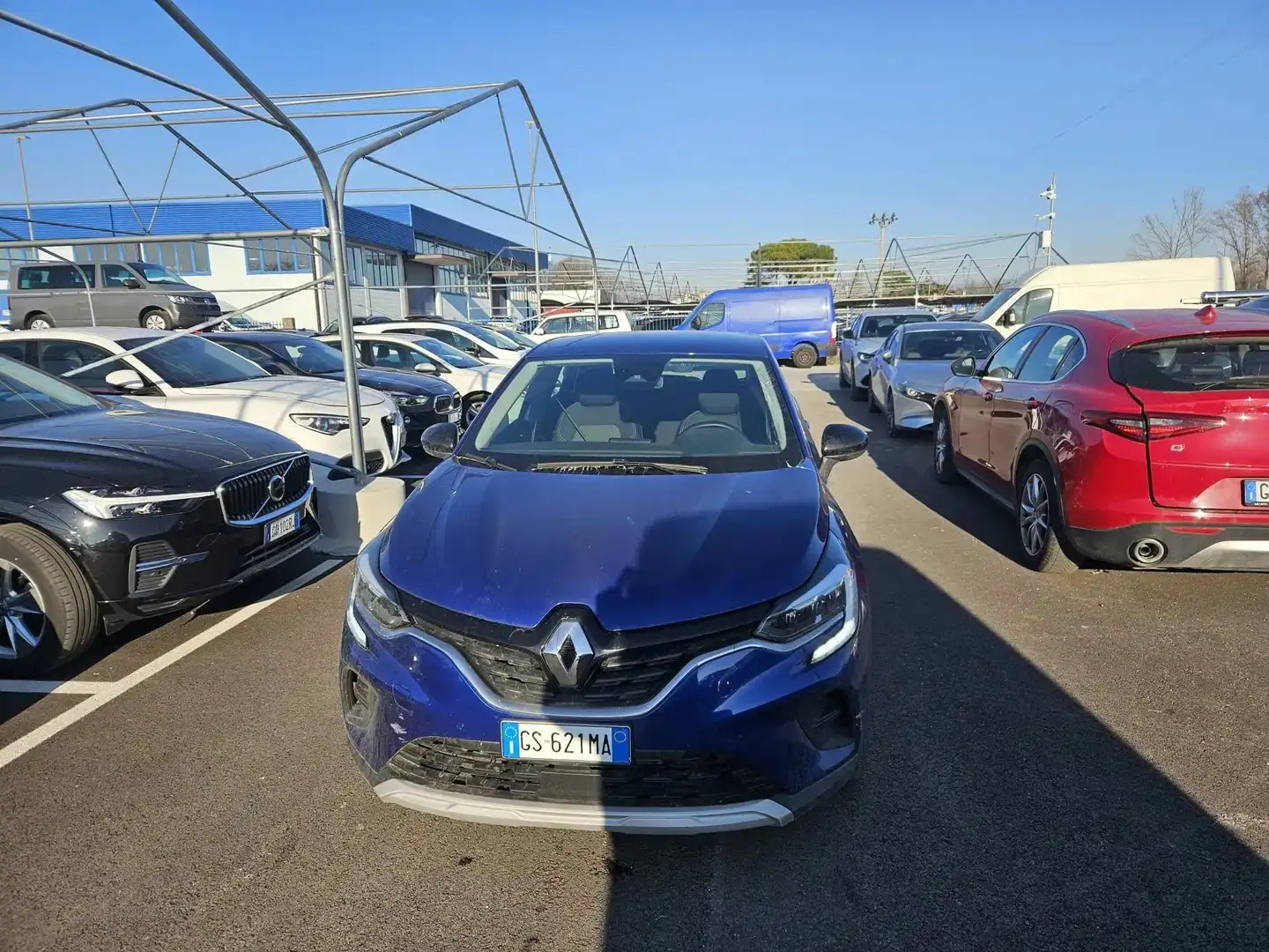 Renault Captur Captur 1.0 tce Equilibre 90cv - targa GS621MA Blau - 2