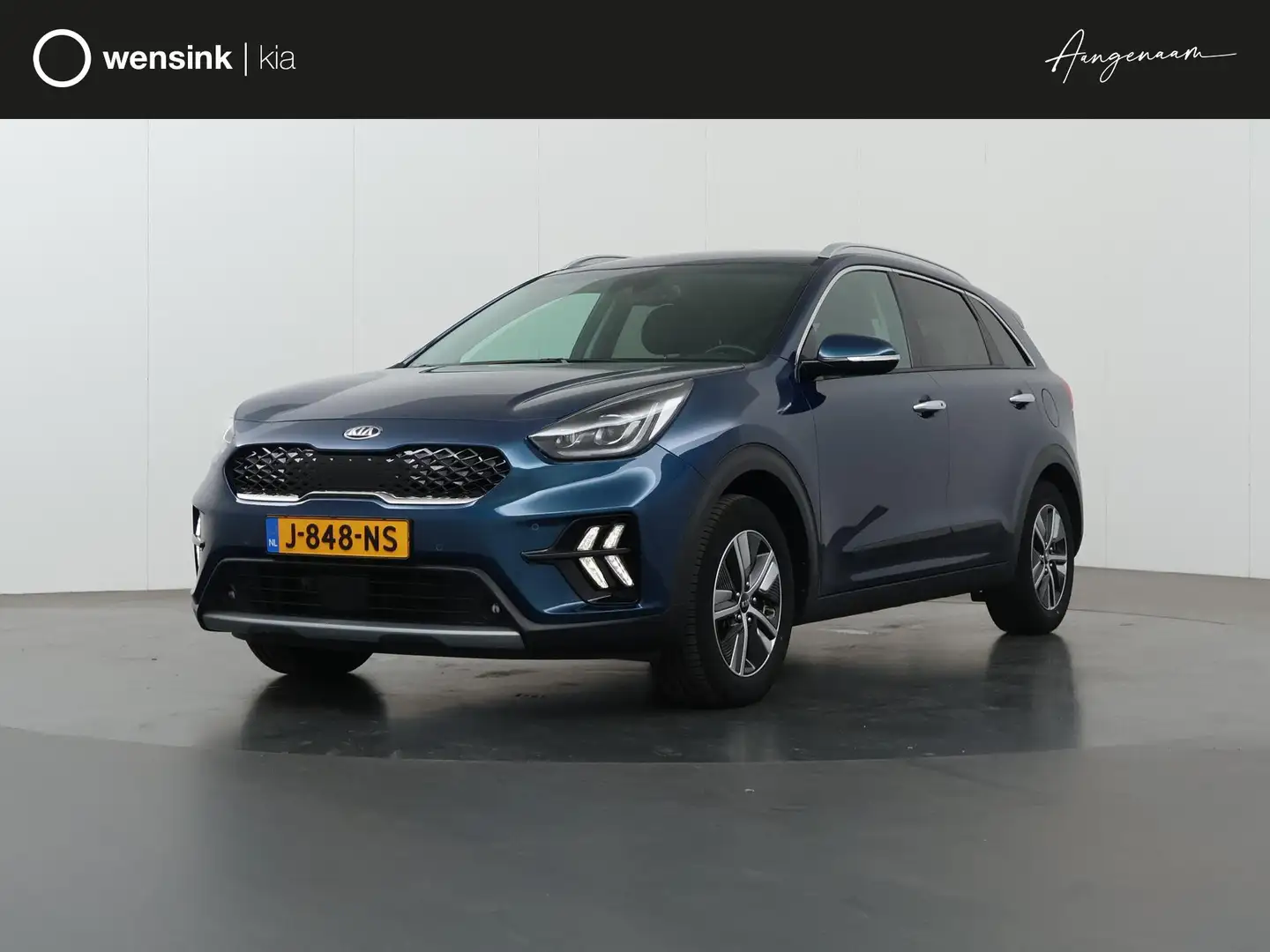 Kia Niro 1.6 GDi Hybrid DynamicPlusLine | Trekhaak | Stoel/ Blauw - 1
