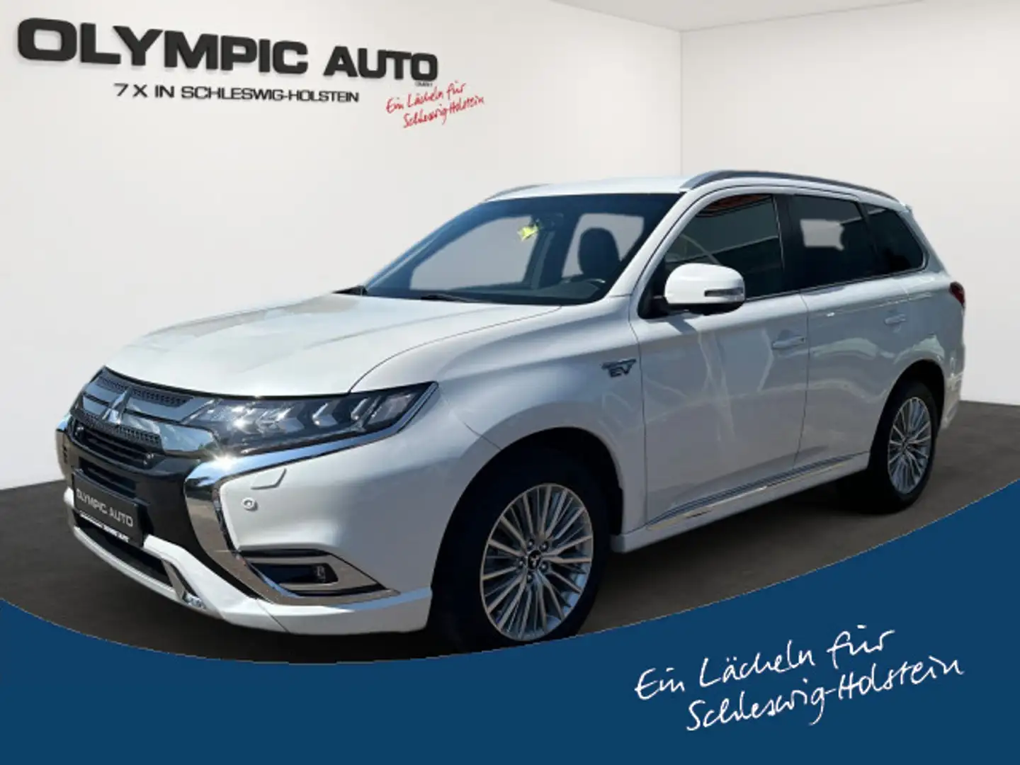 Mitsubishi Plug-in Hybird Outlander 2.4 Plus 4WD KAMERA SHZ Weiß - 1