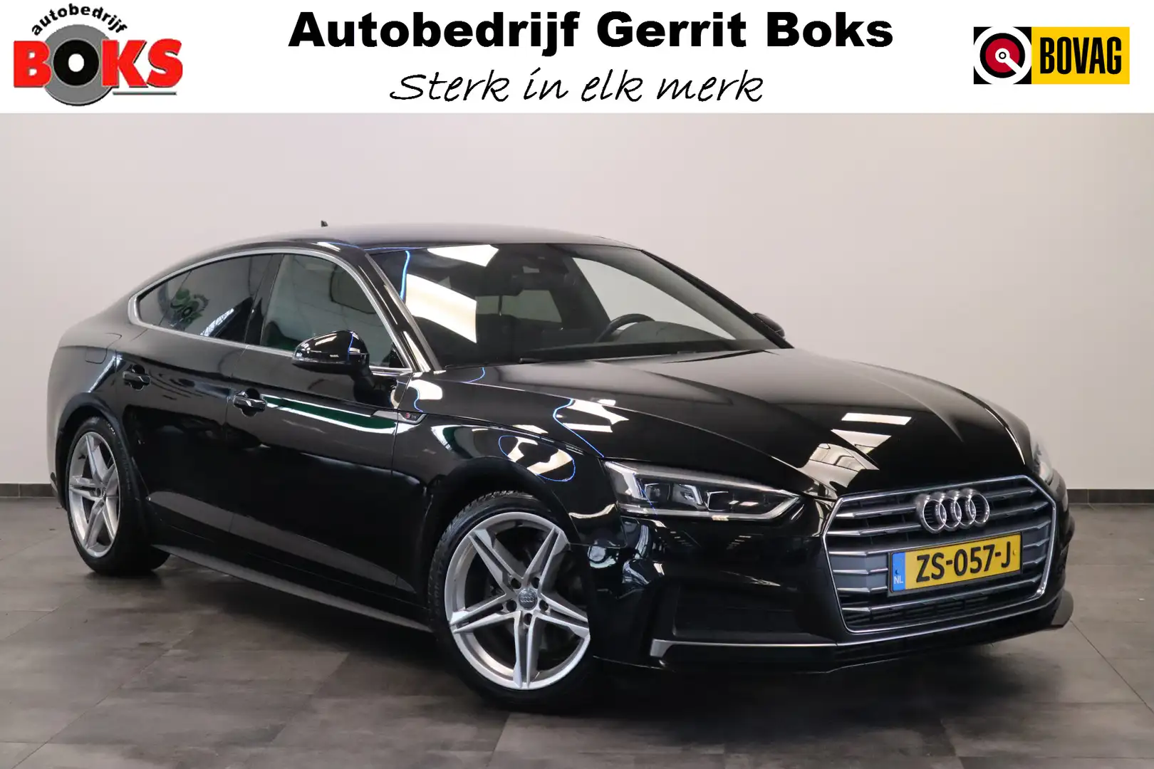 Audi A5 Sportback 35 TFSI Sport S-line edition Cruise/Clim Zwart - 1