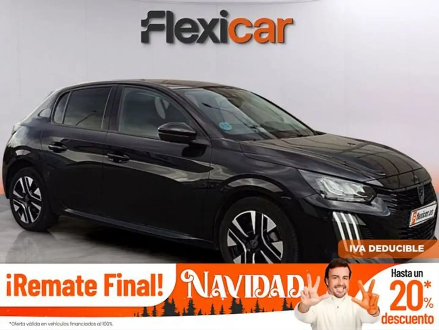 Peugeot 208 1.2 Puretech S&S Allure 100 Schwarz - 1