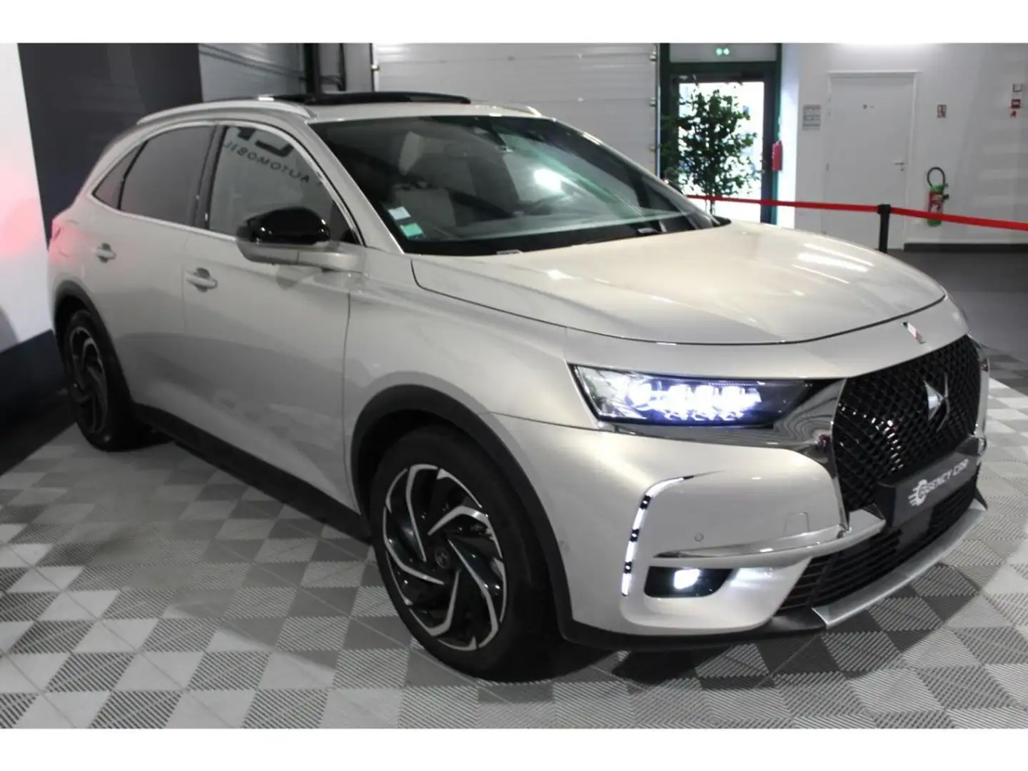 DS Automobiles DS 7 Crossback E-Tense - 225 Grand Chic FAIBLE KM Gris - 2