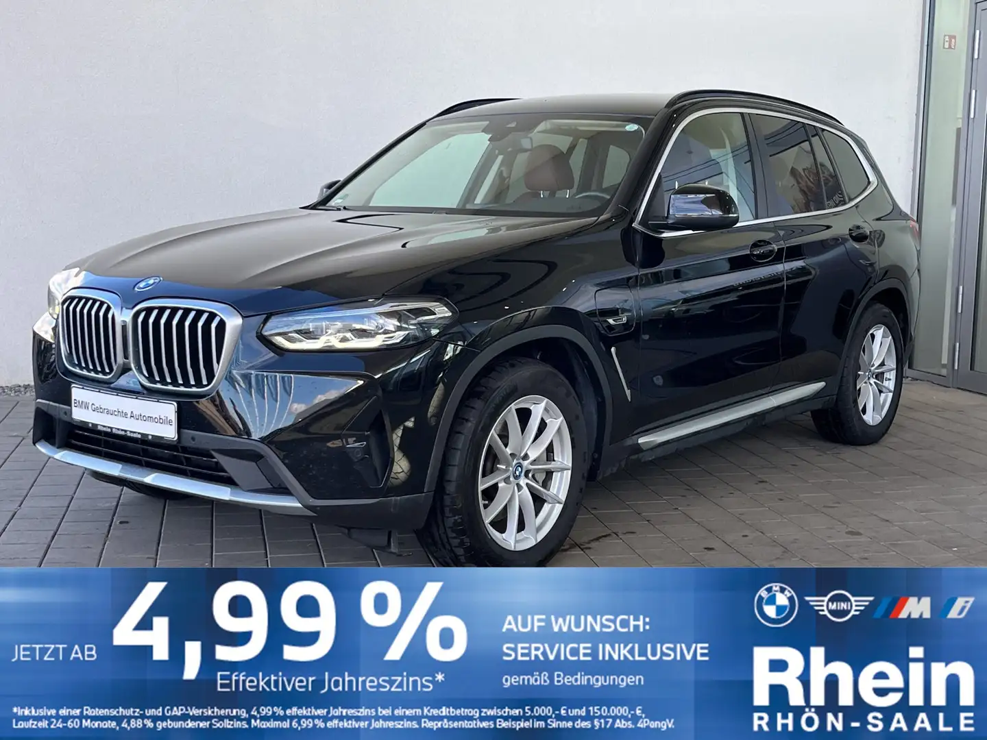 BMW X3 xDrive30e LED.Navi.ParkA.DAB.SSGL.DAB.Sports. Schwarz - 1
