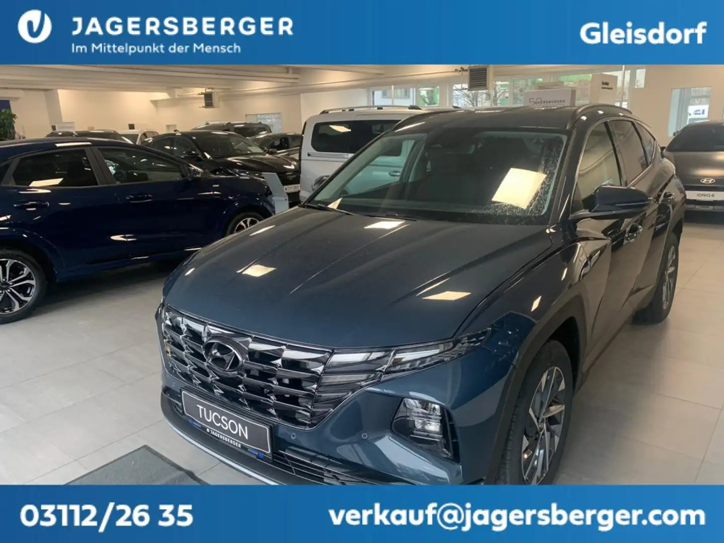 Hyundai TUCSON Trend Line 1,6 CRDI ALLRAD Blau - 1