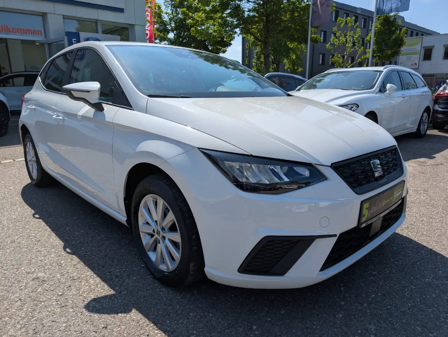 SEAT Ibiza 1.0 TSI Style LED*NAVI*VIRTUAL*SHZ*PDC*SPUR Weiß - 2