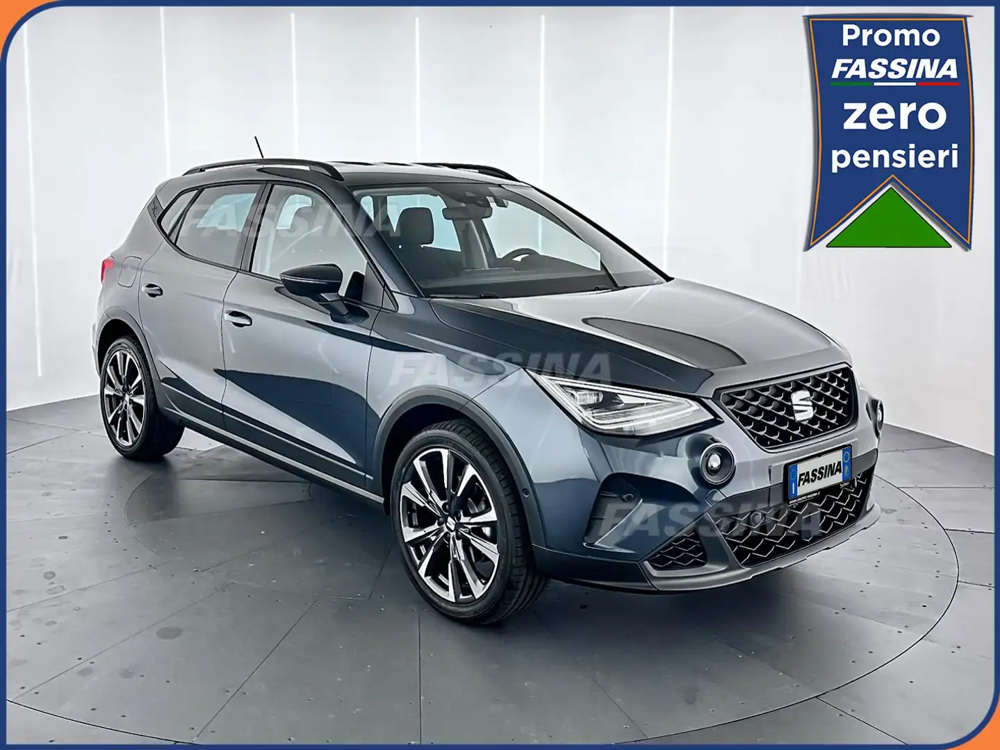 SEAT Arona Arona 1.0 EcoTSI Black Edition Gris - 1