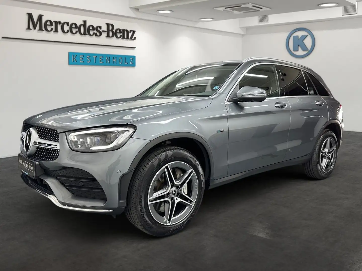 Mercedes-Benz GLC 300 e 4Matic AMG+360°+MULTIBEAM+MEMORY+DIST Gris - 2