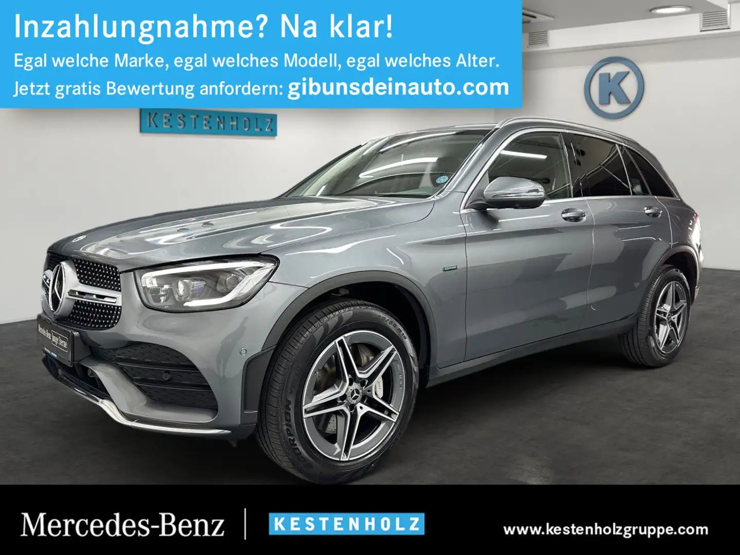 Mercedes-Benz GLC 300 e 4Matic AMG+360°+MULTIBEAM+MEMORY+DIST Gris - 1